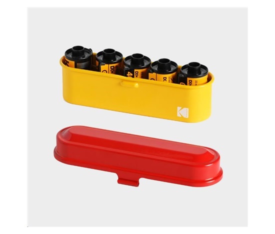 Kodak Film Case 135 (small) red/yellow