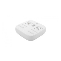 KiCA MG01 masážní přístroj na nohy, hluboká stimulace reflexních zón, kompaktní design, bílá