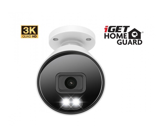 iGET HOMEGUARD HGPRO858 - venkovní 3K CCTV kamera s LED svícením a zvukem