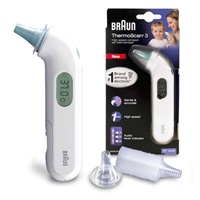 Braun IRT 3030 ThermoScan 3 dětský teploměr, bezkontaktní, infračervený, do ucha