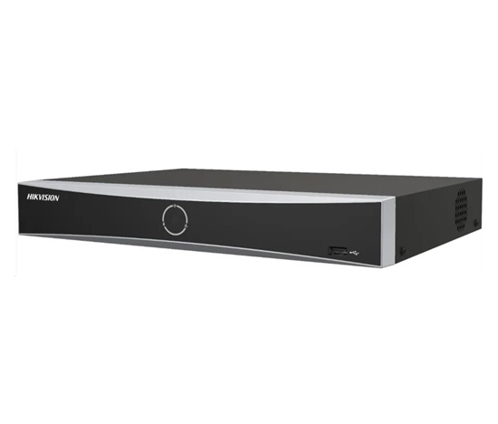 HIKVISION DS-7604NXI-K1/4P, 4 kanálový AcuSense NVR s rozpoznáváním obličeje; 4xPoE