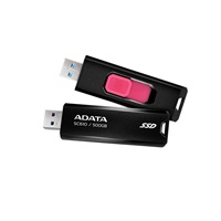 ADATA Externí SSD 500GB SC610, USB-A 3.2, černá