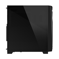 GIGABYTE case GB-C301G, ARGB Hub, průhledná bočnice, Mid tower, 4x ARGB ventilátor