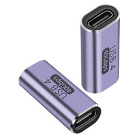 PremiumCord 40Gbps Aluminium USB-C Female - USB-C Female spojka
