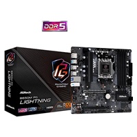 ASRock MB Sc AM5 B650M PG LIGHTNING, AMD B650, 4xDDR5, 1xDP, 1xHDMI, mATX
