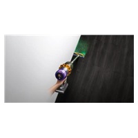 Dyson V15 Detect Absolute 2023, odkurzacz, 14 cyklonów, 240 AW, filtracja całego urządzenia, do 60 minut, żółty/szary