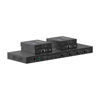 PREMIUMCORD HDMI2.0 Matrix Extender Switch 4:4 , rozlišení 4K@60Hz, HDR YUV4:4:4