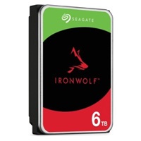SEAGATE HDD 6TB IRONWOLF (NAS), 3.5", SATAIII, 5400 RPM, Cache 256MB, CMR