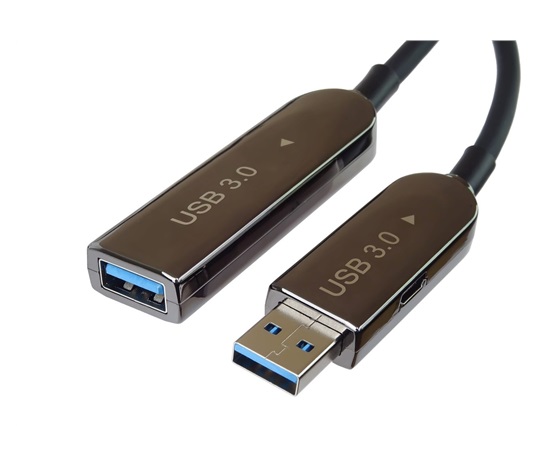 PREMIUMCORD Kabel USB3.0 + 2.0 prodlužovací optický AOC kabel A/Male - A/Female 20m