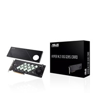 ASUS HYPER M.2 x16 GEN5 Card, 4xM.2