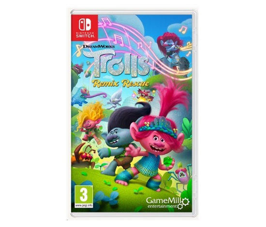 Switch hra DreamWorks Trolls Remix Rescue