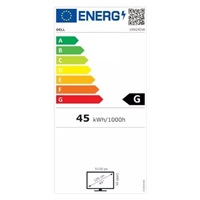 DELL LCD U4924DW - 49"/IPS/LED/5120x1440/32:9/60Hz/8ms/2000:1/350cd/Speaker/HDMI/DP/Pivot/VESA/3YNBD (210-BGTX)