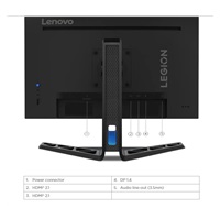 LENOVO LCD Legion R25i-30 - 24.5",16:9,IPS,1920x1080,400 cd/m2,1000:1,0.5-5ms,HDMI,DP,VESA,PIVOT,3Y