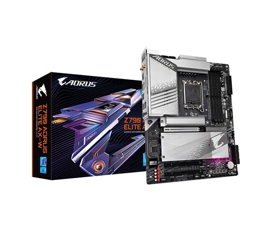 GIGABYTE MB Sc LGA1700 Z790 AORUS ELITE AX-W, Intel Z790, 4xDDR5, 1xDP, 1xHDMI, WI-FI