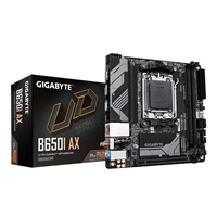 GIGABYTE MB Sc AM5 B650I AX, AMD B650, 2xDDR5, 1xDP, 1xHDMI, WI-FI, mini-ITX