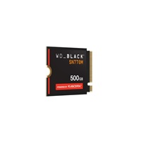 WD BLACK SSD NVMe 500GB PCIe SN770M Powered by SanDisk, Gen4 8 Gb/s, (R:5000, W:4000MB/s) M.2 2230-S3-M