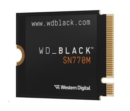 WD BLACK SSD NVMe 1TB PCIe SN 770M, Gen4 8 Gb/s, (R:5150, W:4900MB/s) M.2 2230-S3-M