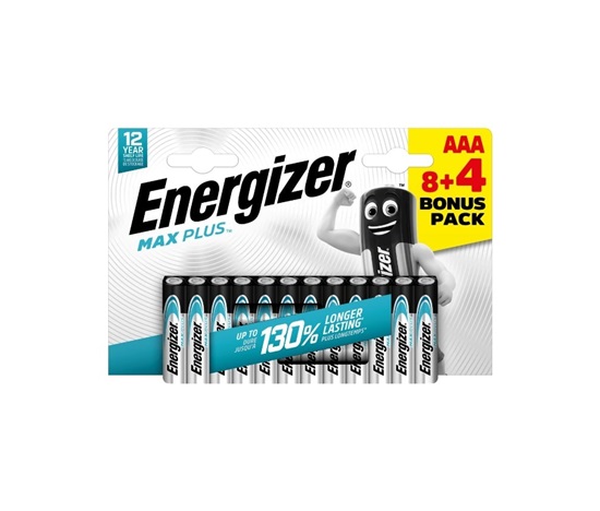 Energizer LR03/12 Max Plus AAA 8+4 zdarma