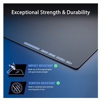 ASUS podložka pod myš ROG Moonstone ACE (vel. L / Black), sklo