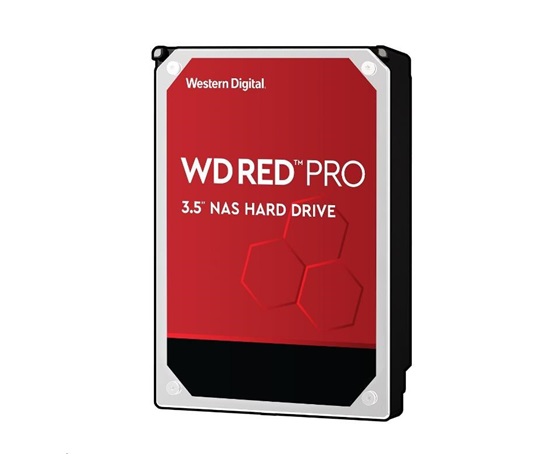 WD RED Pro NAS WD142KFGX 14TB, SATA III 3.5", 512MB 7200RPM, 255MB/s, CMR