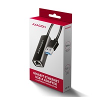 AXAGON ADE-AR, USB-A 3.2 Gen 1 - karta sieciowa Gigabit Ethernet, Realtek 8153, instalacja automatyczna