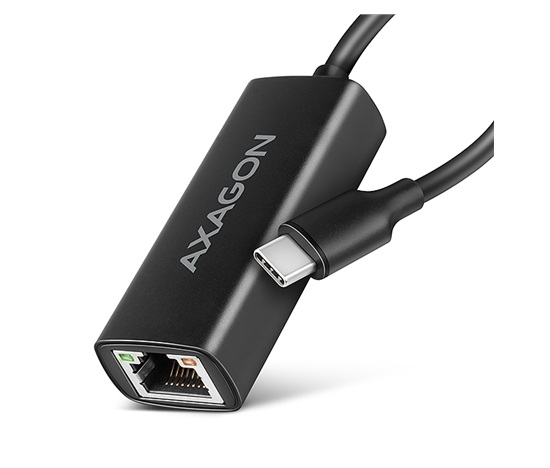 AXAGON ADE-ARC, USB-C 3.2 Gen 1 - karta sieciowa Gigabit Ethernet, Realtek 8153, instalacja automatyczna
