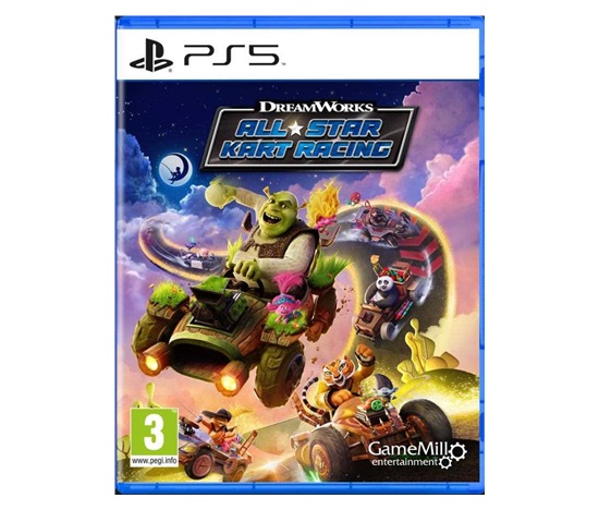 PS5 hra DreamWorks All-Star Kart Racing