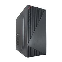 VeinX case Crown CR18A Mid Tower, bez zdroje, 1x USB3.0, 2x USB2.0, černá