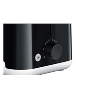 Braun HT1010BK topinkovač, 2 topinky, regulace opékání, opětovný ohřev, rozmrazování, černý