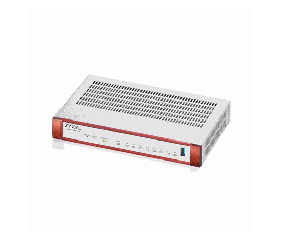 Zyxel USG FLEX100 H Series, 7 Gigabit user-definable ports, 1*1G PoE+, 1*USB (device only)