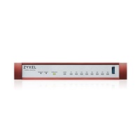 Zyxel USG FLEX 100HP Series, 8 Gigabit user-definable ports, 1*USB with 1 YR Gold Security Pack