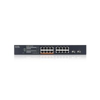 Zyxel XMG1915-18EP, 16-port 2.5GbE, 2 SFP+, 8 x PoE++ 180W  Smart Switch, hybird mode, standalone or NebulaFlex Cloud