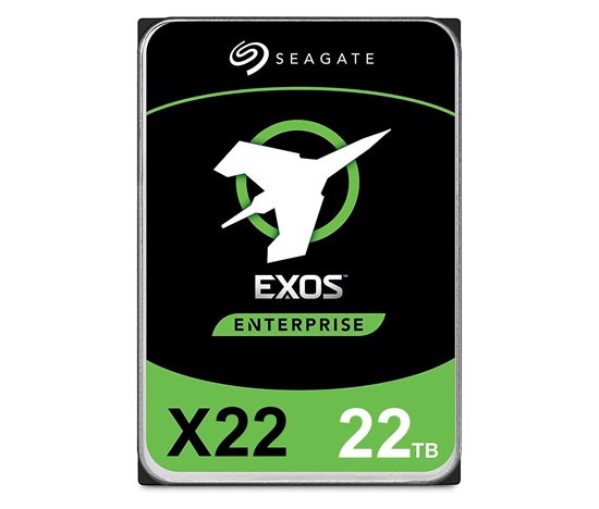 SEAGATE HDD 22TB EXOS X22, 3.5", SATAIII, 512e, 7200 RPM, Cache 512MB