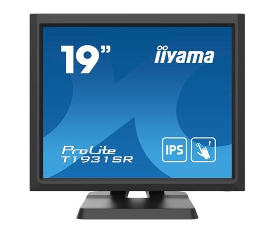 iiyama ProLite T1931SR-B1S 19' Resistive Touch, IPS, 1280x1024 DisplayPort, HDMI, 200cd/m2 (with touch), USB