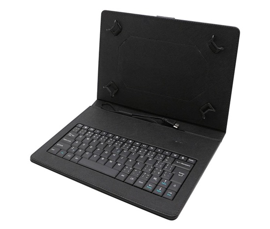 BAZAR - iGET S10C Pouzdro s klávesnicí pro 10" tablet, černé - poškozený obal