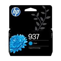 HP 937 Cyan Original Ink Cartridge (800 pages)