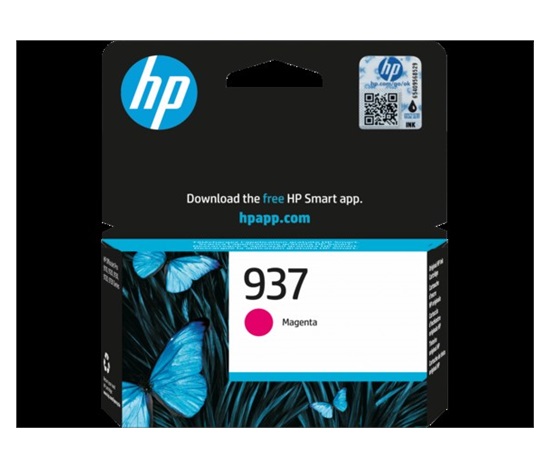 HP 937 Magenta Original Ink Cartridge (800 pages)