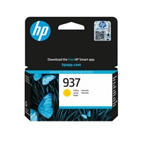 HP 937 Yellow Original Ink Cartridge (800 pages)