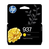 HP 937 Yellow Original Ink Cartridge (800 pages)