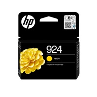 HP 924 Yellow Original Ink Cartridge (400 pages)