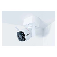 TP-LINK držák/stojan pro kamery Tapo C310/C320WS/C325WB na stěnu a strop, bílý s krytkou kabelů (1ks)