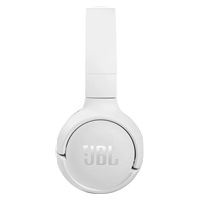 JBL Tune 510BT White sluchátka na uši, bezdrátová, Bluetooth 5.0, 32 ohm, výdrž až 40 hod, rychlé nabíjení, bílá