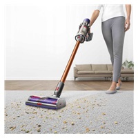 Dyson V10 Absolute 2023 akumulátorový vysavač, tyčový, cyklónový, HEPA filtr, 3 úrovně sání, LED indikátory