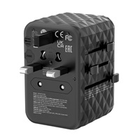 VERBATIM Univerzální cestovní adaptér nabíječka UTA-05 GaN III, 65W