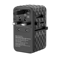 VERBATIM Univerzální cestovní adaptér nabíječka UTA-06 GaN III, 100W