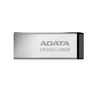 ADATA Flash Disk 128GB UR350, USB 3.2 Dash Drive, kov černá
