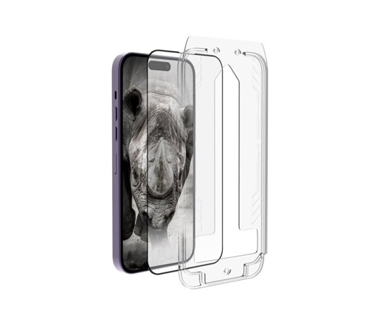 RhinoTech Tvrzené ochranné 2.5D sklo s aplikátorem pro Apple iPhone 13 / 13 Pro / 14
