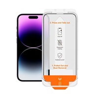 RhinoTech Tvrzené ochranné 2.5D sklo s aplikátorem pro Apple iPhone 15 Pro Max