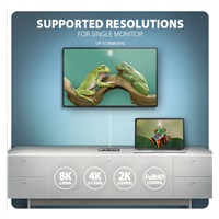 AXAGON HMC-5H8K, USB 5Gbps hub, 2x USB-A, USB-C, HDMI 8k/30Hz, PD 100W, kabel USB-C 15cm