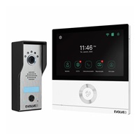 EVOLVEO DoorPhone AHD7, Sada domácího WiFi videotelefonu s ovládáním brány nebo dveří bílý monitor